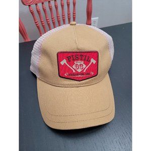 Pistil Men's Authentic Adjustable Snapback Cap Roscoe Trucker Hat Fire Fighter